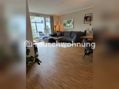 Tauschwohnung: Helle 2-Zimmer-Neubauwohnung mit West-Süd-Balkon