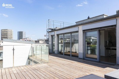 Stadtwohnung mit Wow-Effekt: Maisonette mit 53m2 Terrasse