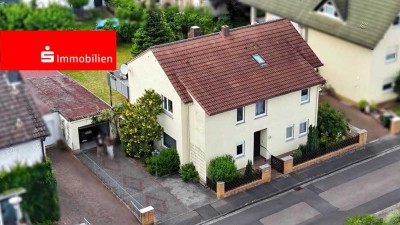 Viel Platz für die ganze Familie: großzügiges Zweifamilienhaus in Bestlage von Großkrotzenburg