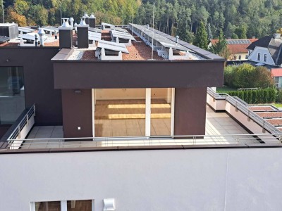 Neubau-Dachgeschosswohnung mit großer Dachterrasse