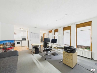 Großzügige 1-Zimmer-Erdgeschosswohnung mit Südterrasse