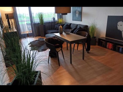 Schöne, gepflegte Single 2-Zimmer-Wohnung mit Einbauküche und Balkon in Heddesheim