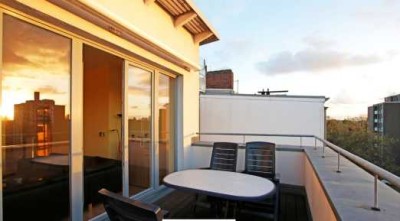 Traumhafte Wohnung in der Endetage mit Blick über Hamburg