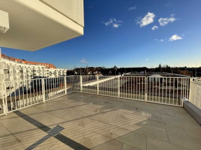 FÜRST: 2-Zimmer-Wohnung mit Dachterrasse und EBK