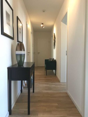 Exklusives Wohnen am Bramfelder Dorfplatz – Moderne 4-Zimmer-Wohnung mit Tiefgaragenstellplatz inklu