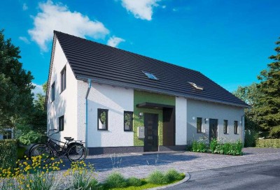 Unabhängigkeit und Nähe – beides ideal kombiniert im Town & Country Doppelhaus in Ohrdruf