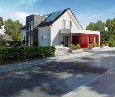 Zweifamilien-Haus mit einer coolen zweiten Wohnung im Erdgeschoss ! Mit Grundstück !