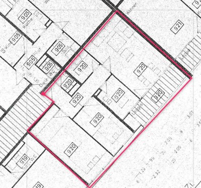 Stilvolle 3-Raum-Wohnung mit Einbauküche ins Donau Center