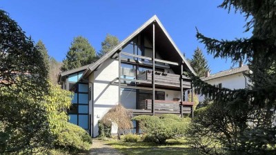 Lichtdurchflutete 4-Zimmer-Maisonette mit Weitblick in idyllischer Lage von Freiburg-Günterstal