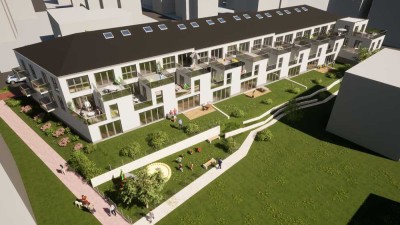 Heute kaufen - morgen einziehen ! Wunderschöne 3 Zimmerwohnung, große West-Terrasse, zentral, uvm..