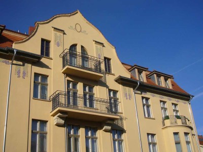 2-Zimmer-Wohnung im 2.OG mit Sonnenbalkon zum Garten in der Altstadt von Werder