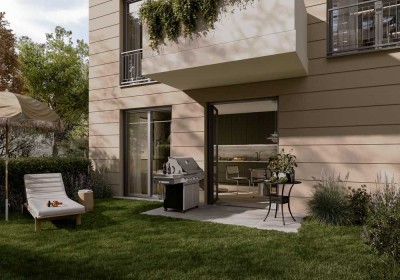 ***Gartenwohnung im nachhaltigen Neubau in Berlin-Pankow***