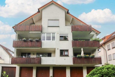 Bezugsfreie 3-Zimmer-Wohnung mit Balkon und Garage in ruhiger Lage