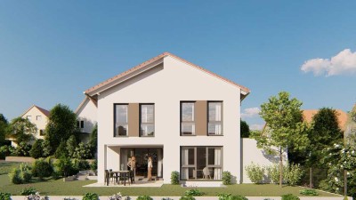 Freistehendes Einfamilienhaus in sonniger, grüner Innenstadt-Randlage - Festpreis mit Grundstück