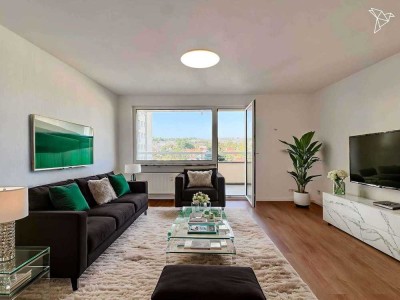 FRISCH RENOVIERT & BEZUGSBEREIT � 2-Zimmer-Wohnung im Herzen von Bad Soden mit toller Aussicht!