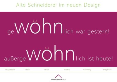 *** alte Schneiderei im neuen Design ***