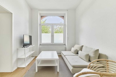 Elegante, lichtdurchflutete 1/1,5-ZKB-Wohnung  – voll oder teilmöbliert Mannheim Feudenheim