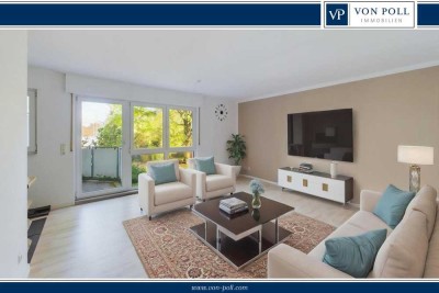 Großzügige 2-Zimmer-Wohnung mit Balkon und Ankleide in Königsdorf
