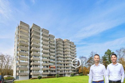 Naturnah Wohnen in Landwasser: Helles Appartement mit großem Balkon direkt am Moosweiher