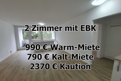 ab 01.10 - 2 Zimmer Wohnung mit EBK in Bonlanden - Vogelsang