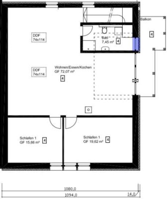 Modernes Dachgeschoss-Apartment in Trostberg –Saniert mit 108 m², Bezugsfertig ab Januar 2025