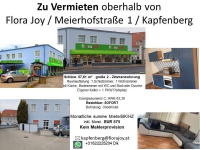 Top 6 oberhalb FloraJoy 57,6 M2