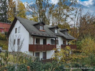 Neugierig auf mehr Natur?  Klasse 75 m² Wohnung in Deggendorf mit ruhiger und sonniger Terrasse