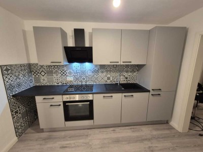 modernisierte Erdgeschosswohnung mit Terrasse und Kamin