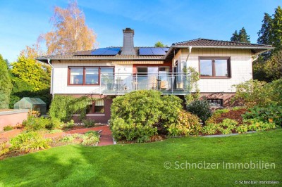 Zeitlose Eleganz: exklusiver Bungalow mit Weitsicht