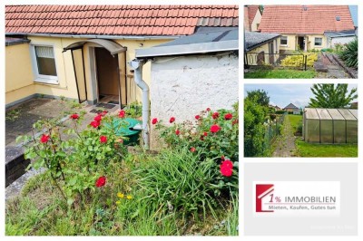 Gützkow unweit der Ostsee und Greifswald! Einfamilienhaus mit Ausbaureserve