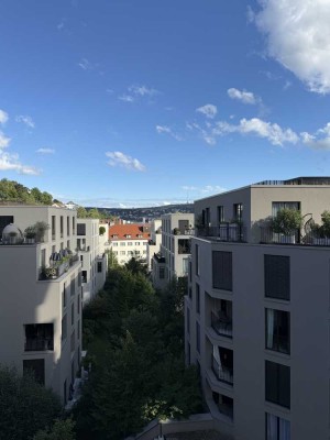 Exklusiv ausgestattete 4-Zimmer-Wohnung in den Villengärten, provisionsfrei & stadtnah