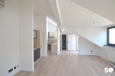 #SQ - LICHTDURCHFLUTETE DG-WOHNUNG MIT SONNIGER TERRASSE FÜR STILBEWUSSTE BEIM AUGARTEN (GAUßPLATZ) &amp; NÄHE DONAUKANAL (U4)
