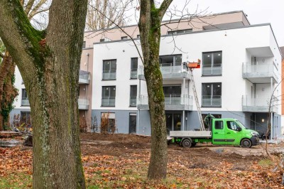 Neubau: Penthouse-Wohnung mit Dachterrasse über den Dächern von Düsseldorf-Wersten