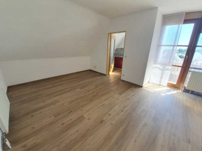 Gepflegte 1-Zimmer-Wohnung mit Balkon und Einbauküche in Reichertshofen