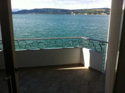 2-Zimmer-Wohnung  mit direktem Seezugang und Blick auf den Bodensee im begehrten Wallhausen