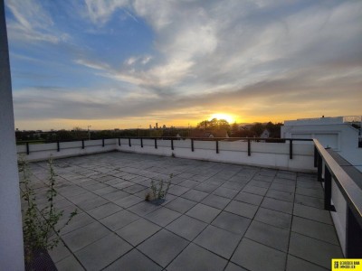 Penthouse mit Dachterrasse- Badeteich Hirschstetten- Erstbezug