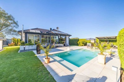 Luxus-Bungalow mit Pool in der Münchnerau bei Landshut