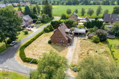 Freistehende Haus in Geeste steht auf einem großzügigen Eckgrundstück