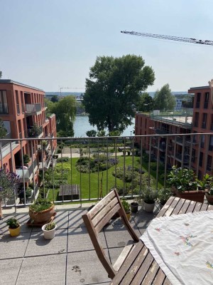 Sonnendurchflutete 3-Zimmerwohnung in Konstanz mit spektakulärem Seerhein-Blick