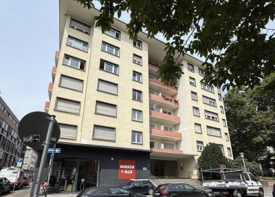 Geräumige Einzimmerwohnung mit Balkon zentral in Mannheim