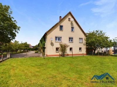 RAUMWUNDER! 337qm Nutzfläche! Schönes Haus mit Garten, Hobbywerkstatt, Gewölbekeller, 5 Stellplätze.