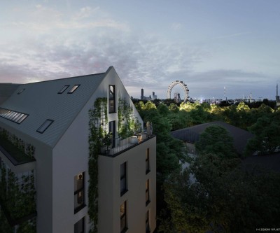 Traumhafte Dachgeschosswohnung | 2 Zimmer | wunderbarem Blick auf das Riesenrad  - JOSEPHINE -