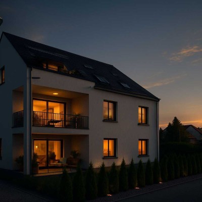 Neuwertige 3-Zimmer-Wohnung mit Balkon und Einbauküche in Altdorf