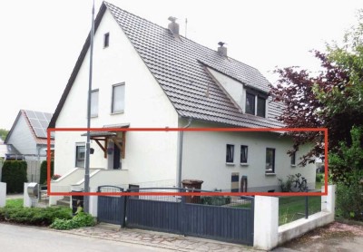 Ihr Zuhause im Grünen: EG-Wohnung mit Garten & Garage im ZF-Haus.