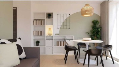 Charmante 3-Raum-Wohnung: Neubau, mit Aufzug und Fussbodenheizung * Erstbezug zum 01.11.2025