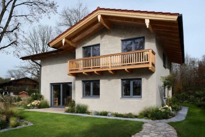 Modernes Einfamilienhaus (BJ 2025) mit 198 m² Wohnfläche in Miesbach.