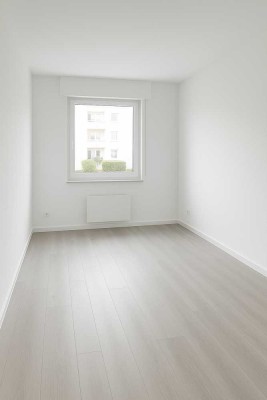 Erstbezug nach Sanierung: Moderne 4-Zimmer-Wohnung im Hochparterre mit Balkon in Bochum-Höntrop.