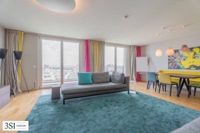 Lichtdurchflutete 3-Zimmer-Wohnung mit Weitblick ins Grüne – Komfort auf höchstem Niveau