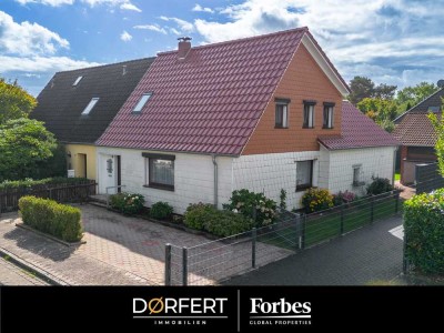 Familienfreundliche Doppelhaushälfte mit Garten, Sauna und Kamin im Herzen Hannovers