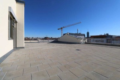 Penthouse nähe HBF mit einer der größten Dachterrassen Augsburgs